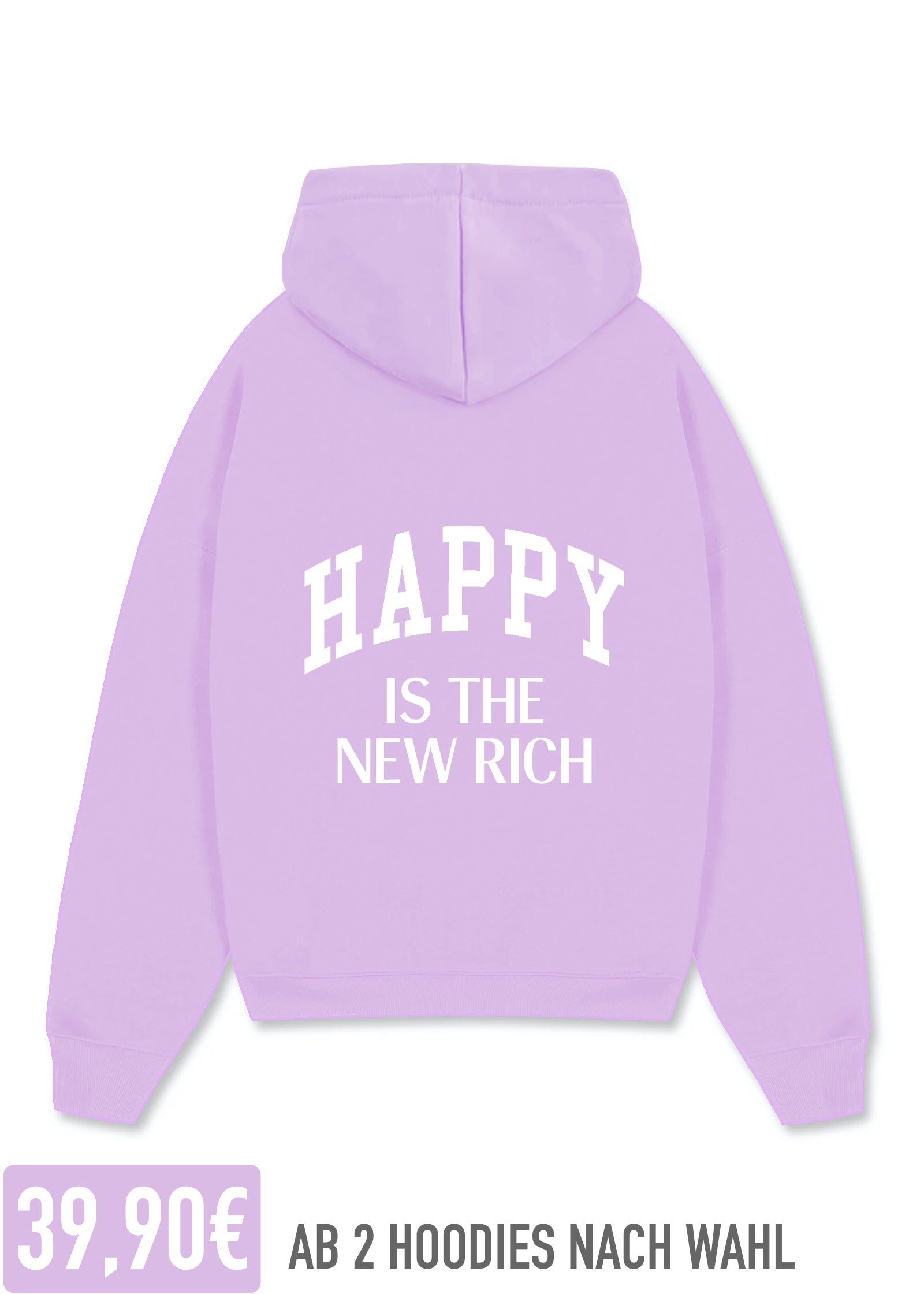 HAPPY IS THE NEW RICH (PURPLE)