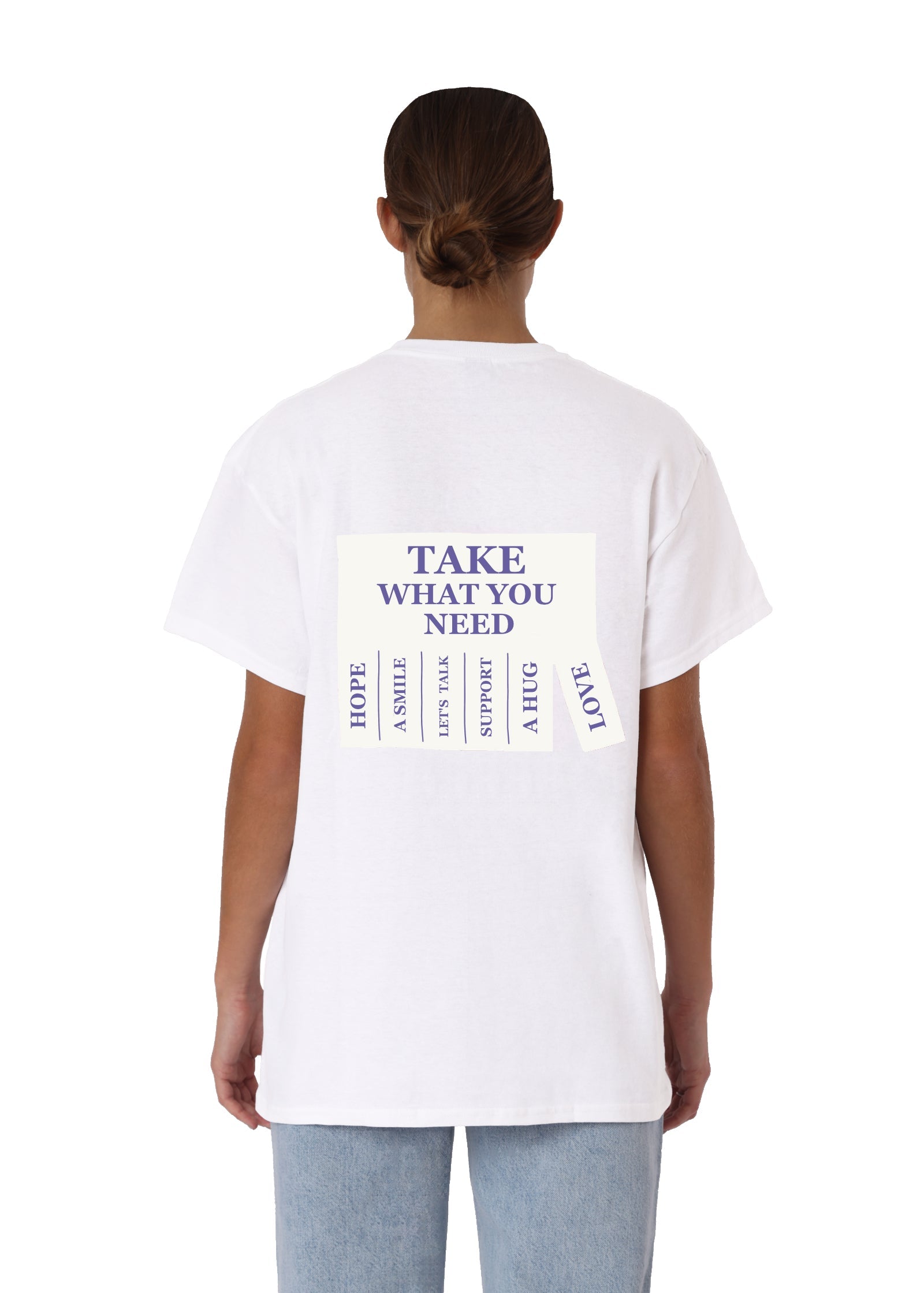 TAKE WHAT YOU NEED T-SHIRT