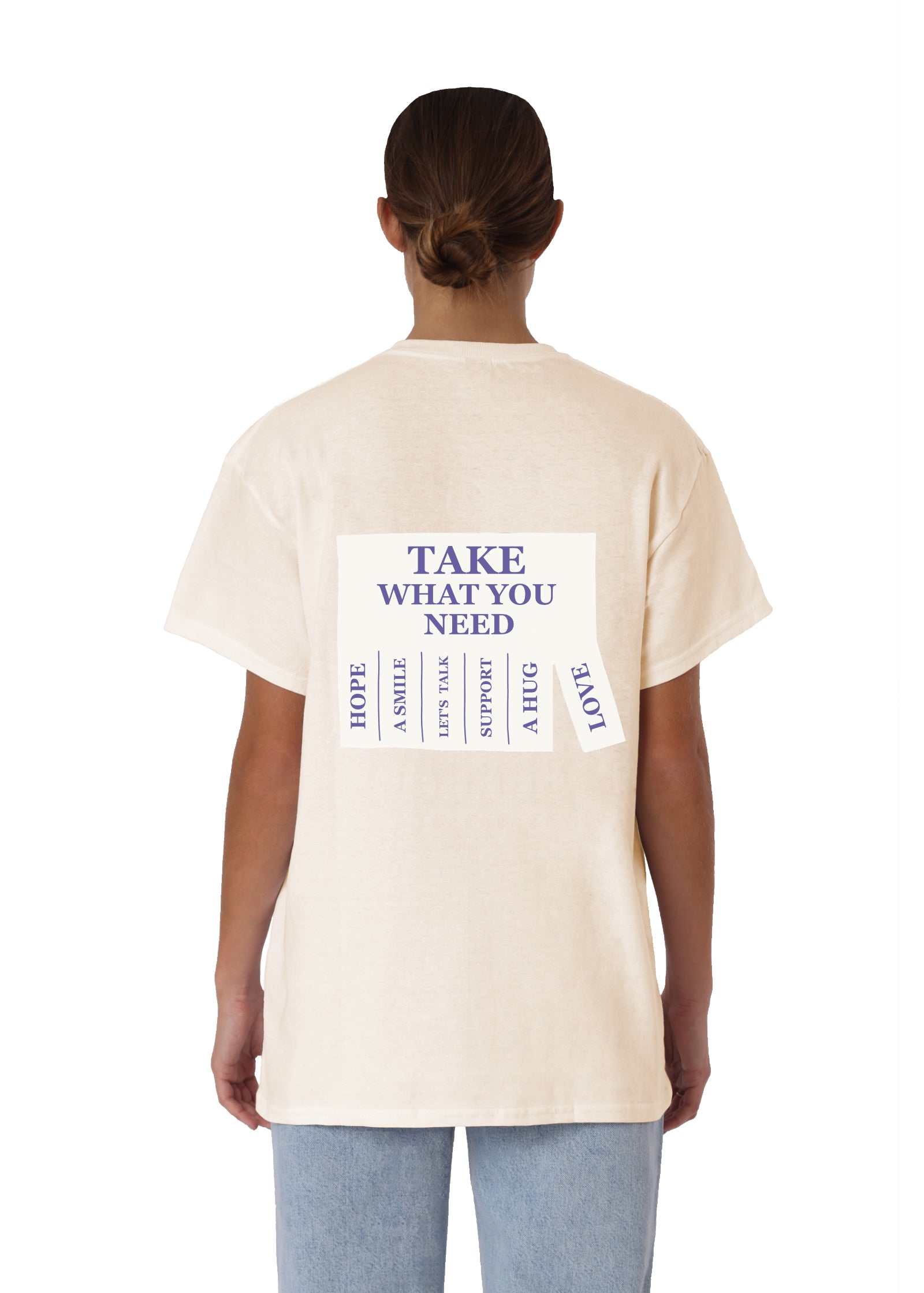 TAKE WHAT YOU NEED T-SHIRT