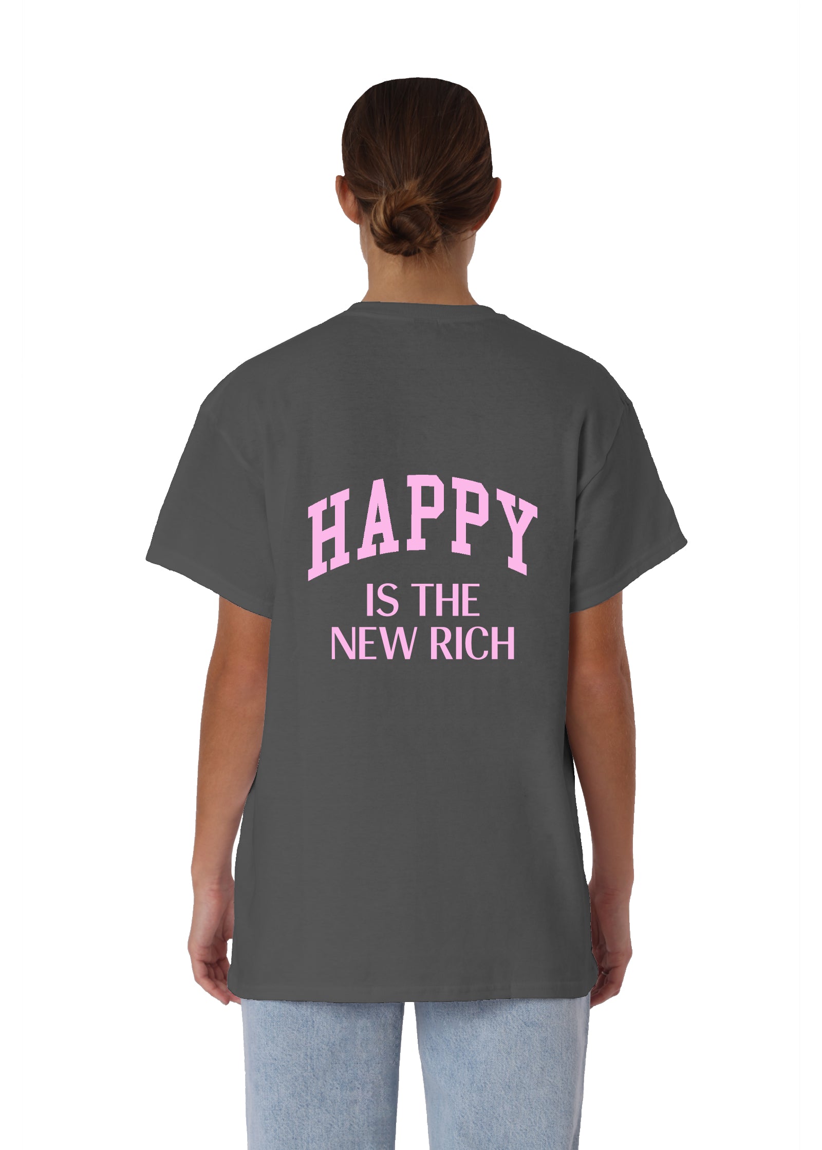 HAPPY IS THE NEW RICH T-SHIRT