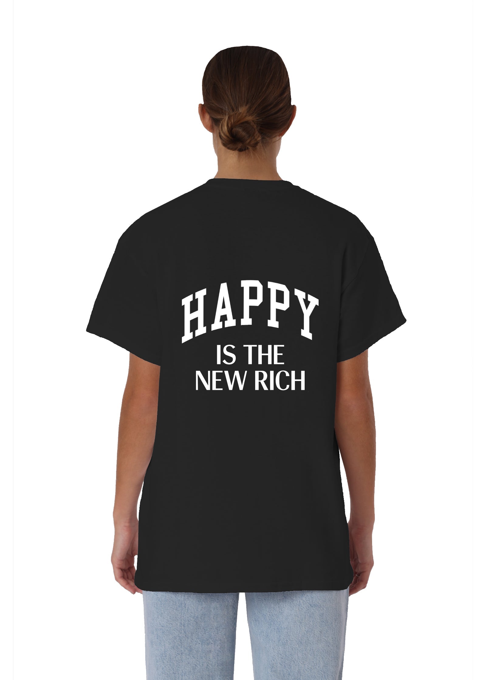 HAPPY IS THE NEW RICH T-SHIRT