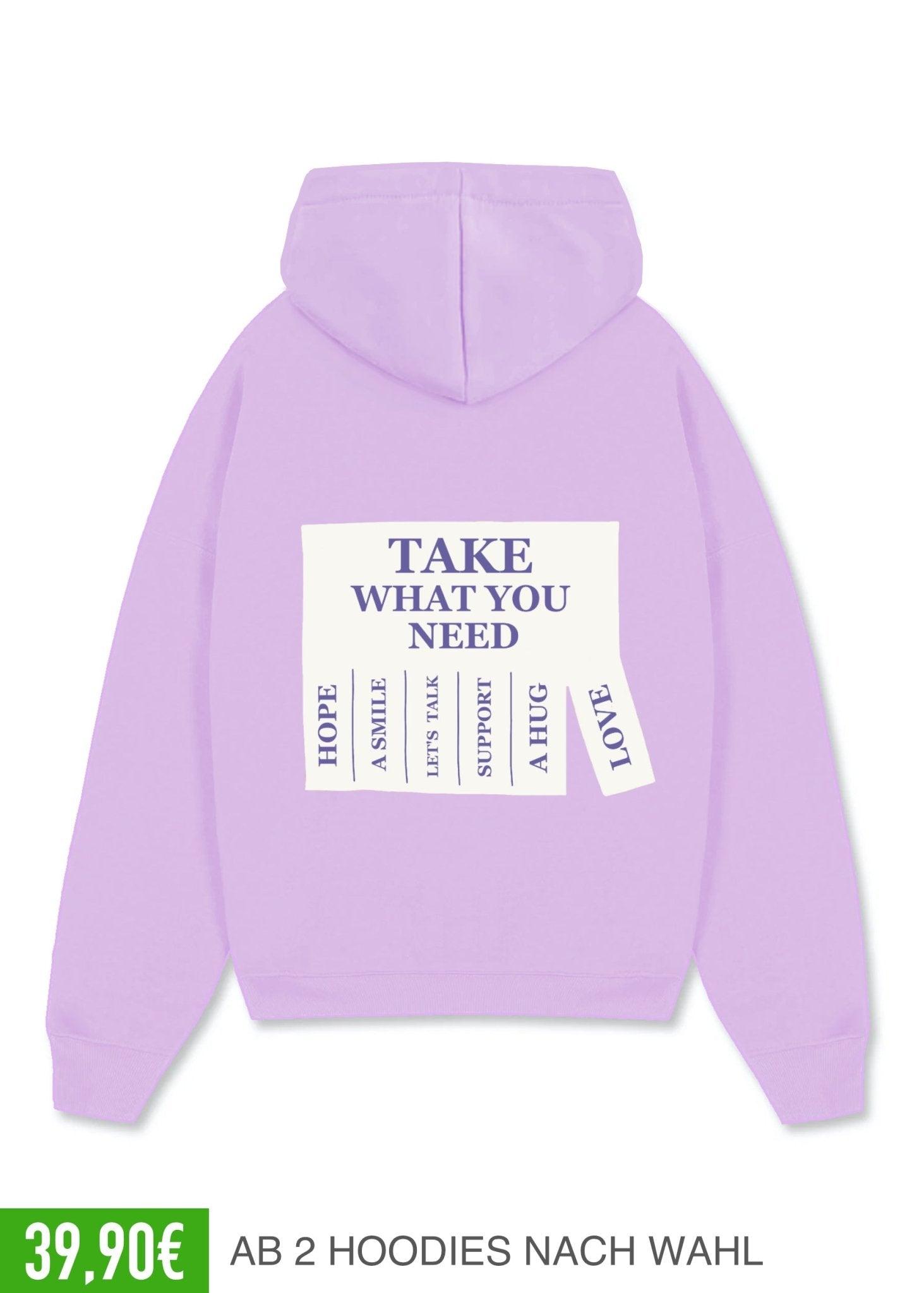 TAKE WHAT YOU NEED (PURPLE)