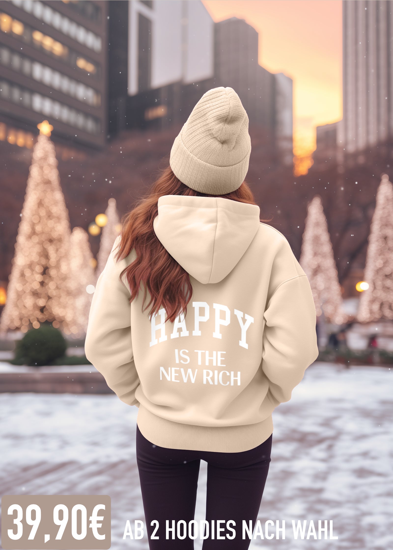 HAPPY IS THE NEW RICH (CREME)