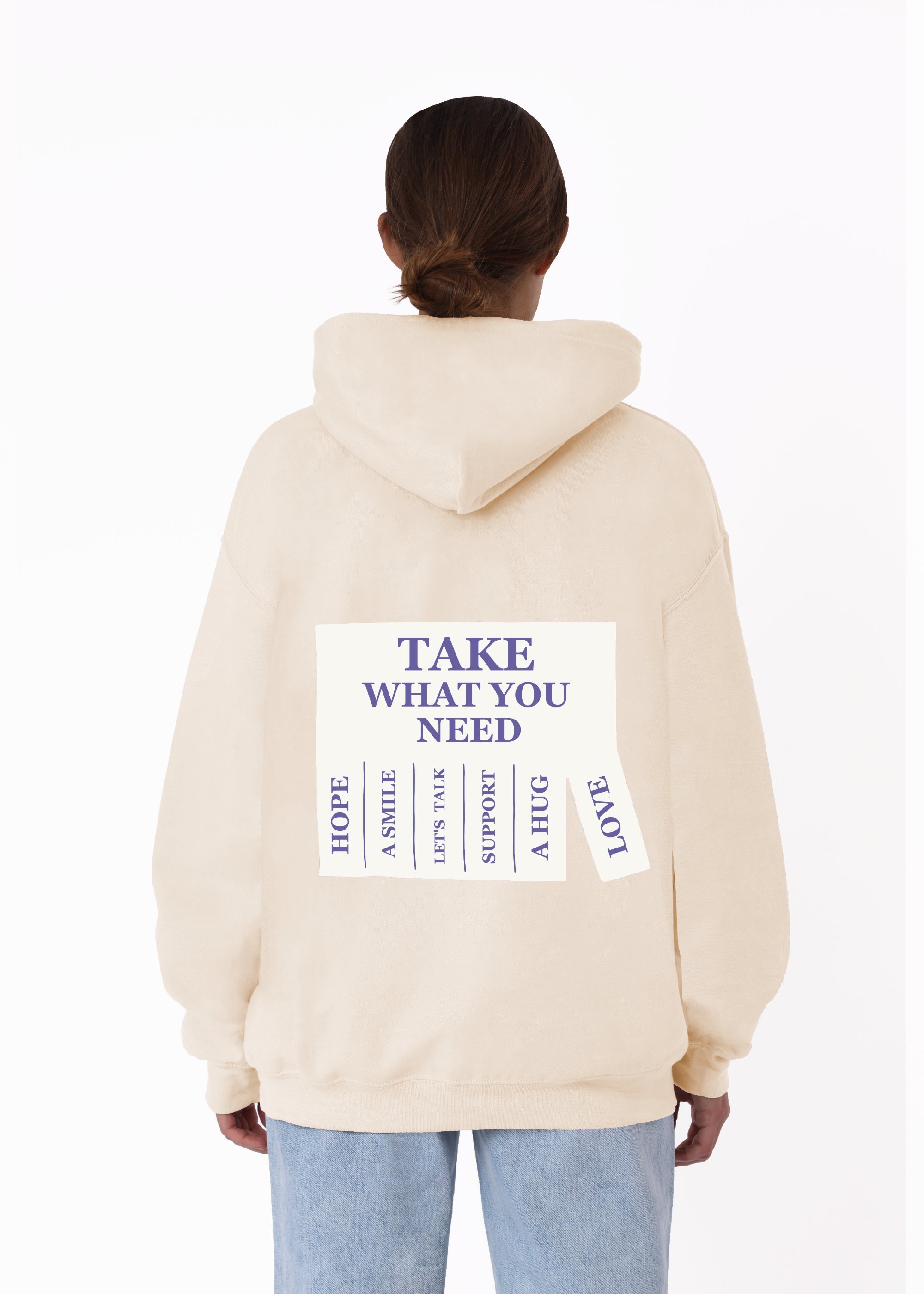 TAKE WHAT YOU NEED (CREME)