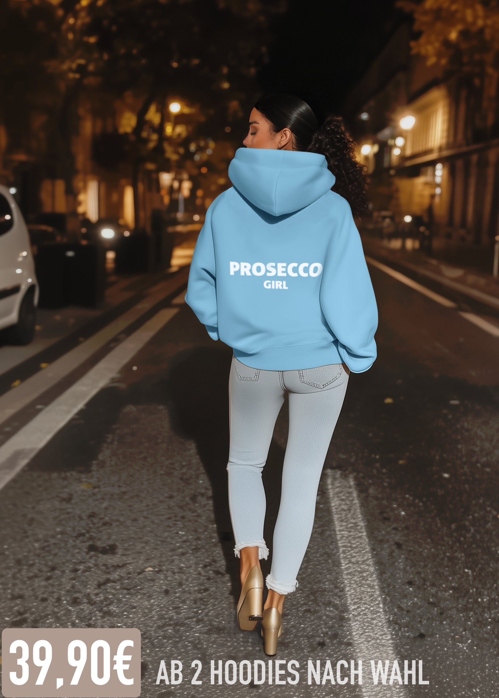 PROSECCO GIRL (BLUE)