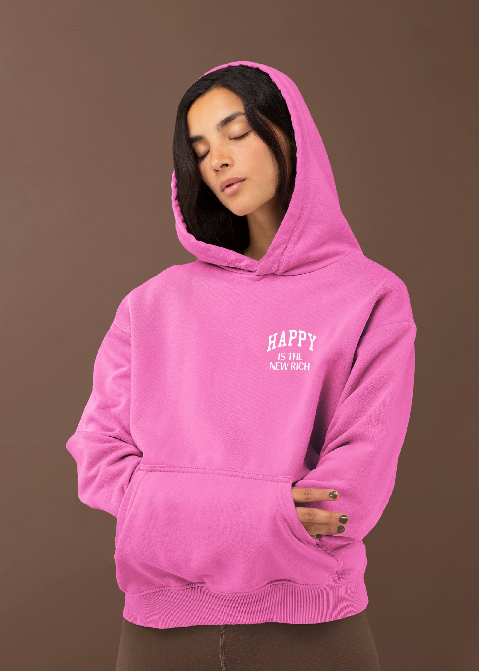 HAPPY IS THE NEW RICH (PINK)