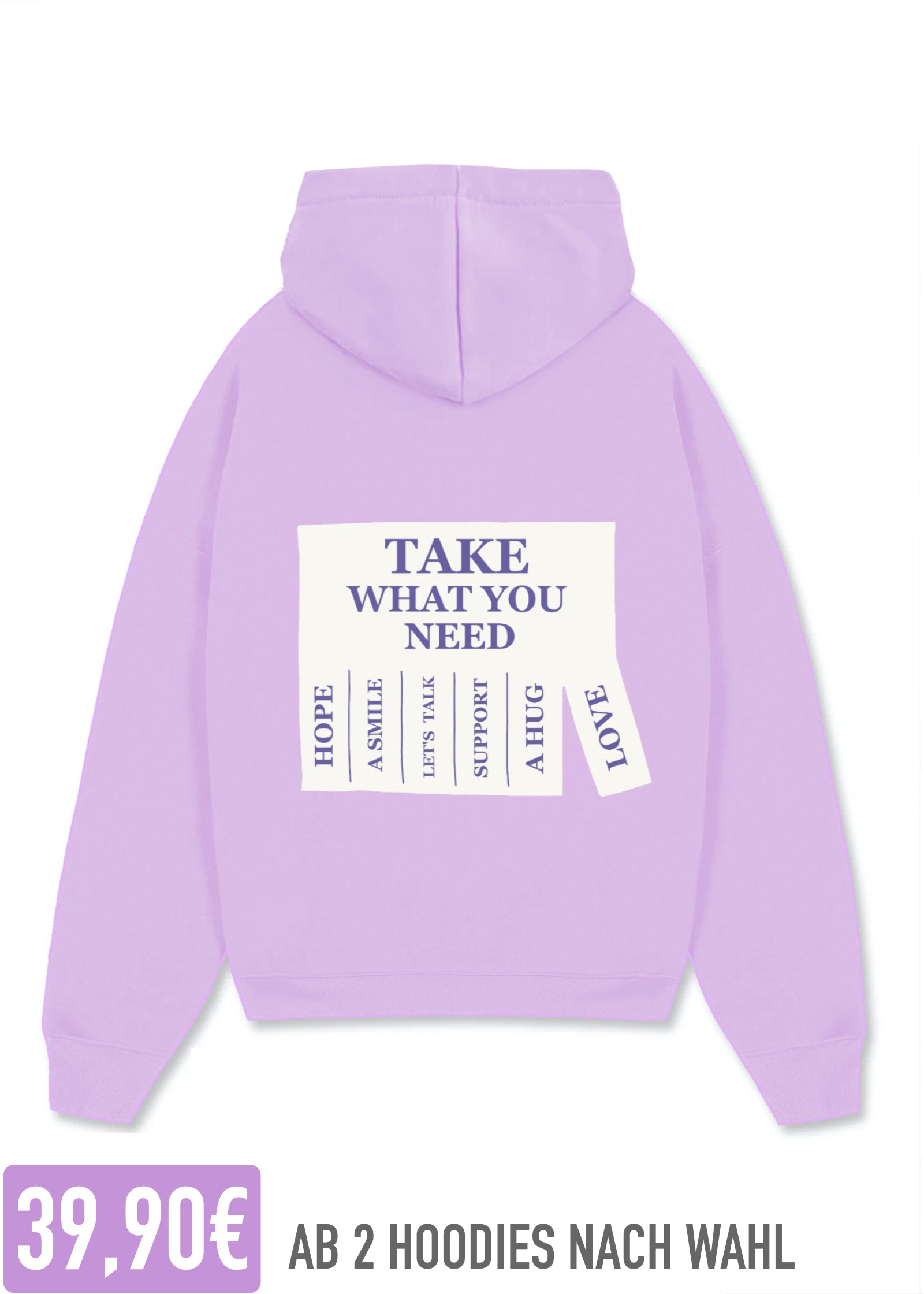 TAKE WHAT YOU NEED (PURPLE)