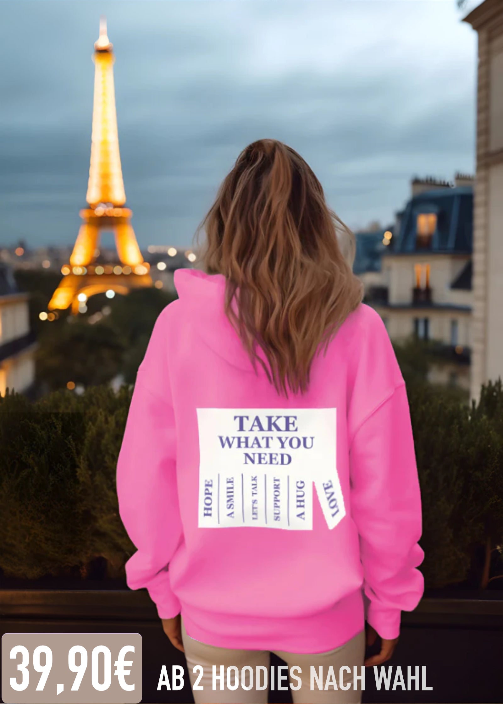 TAKE WHAT YOU NEED (PINK)