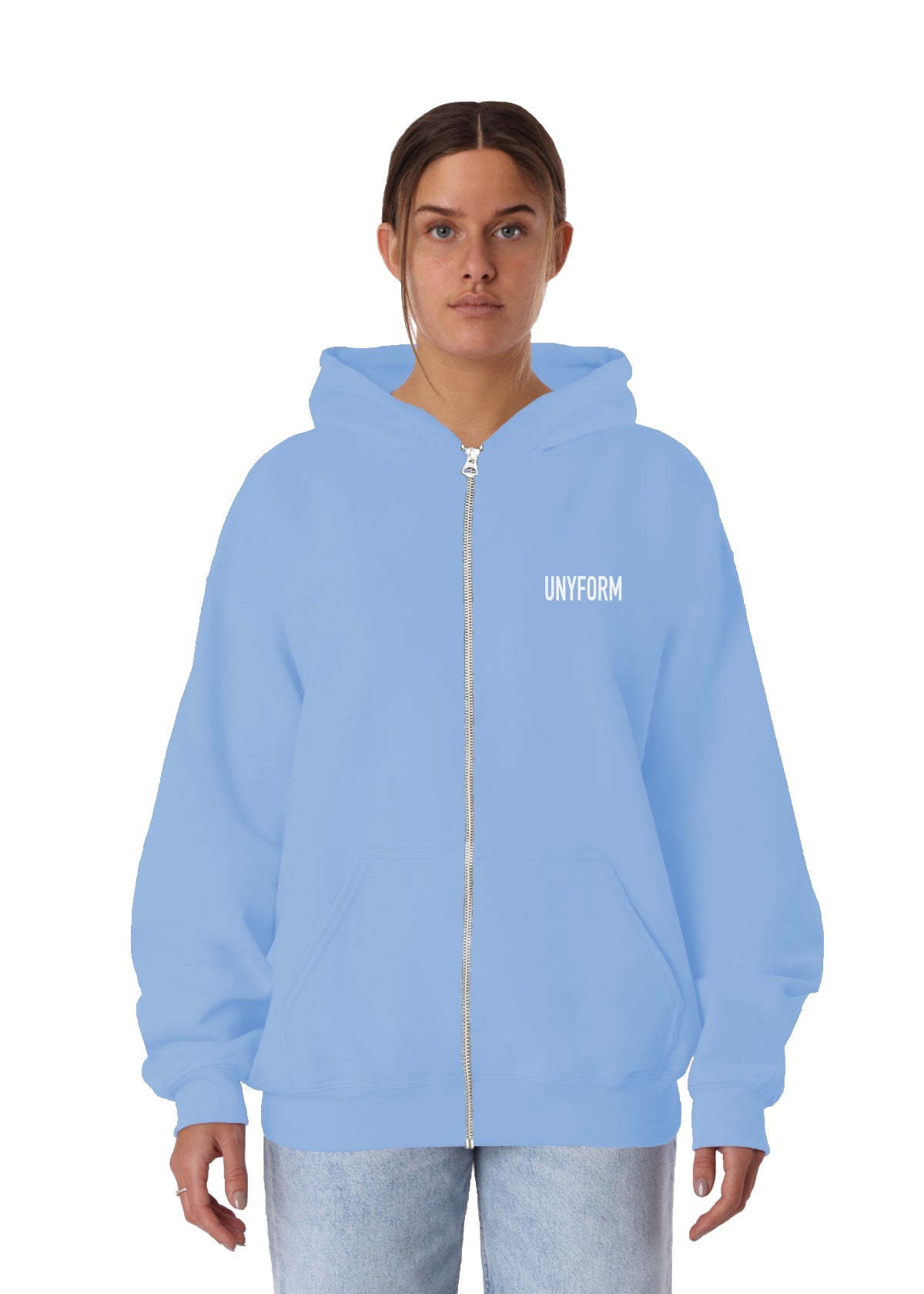 BASIC ZIP BLUE