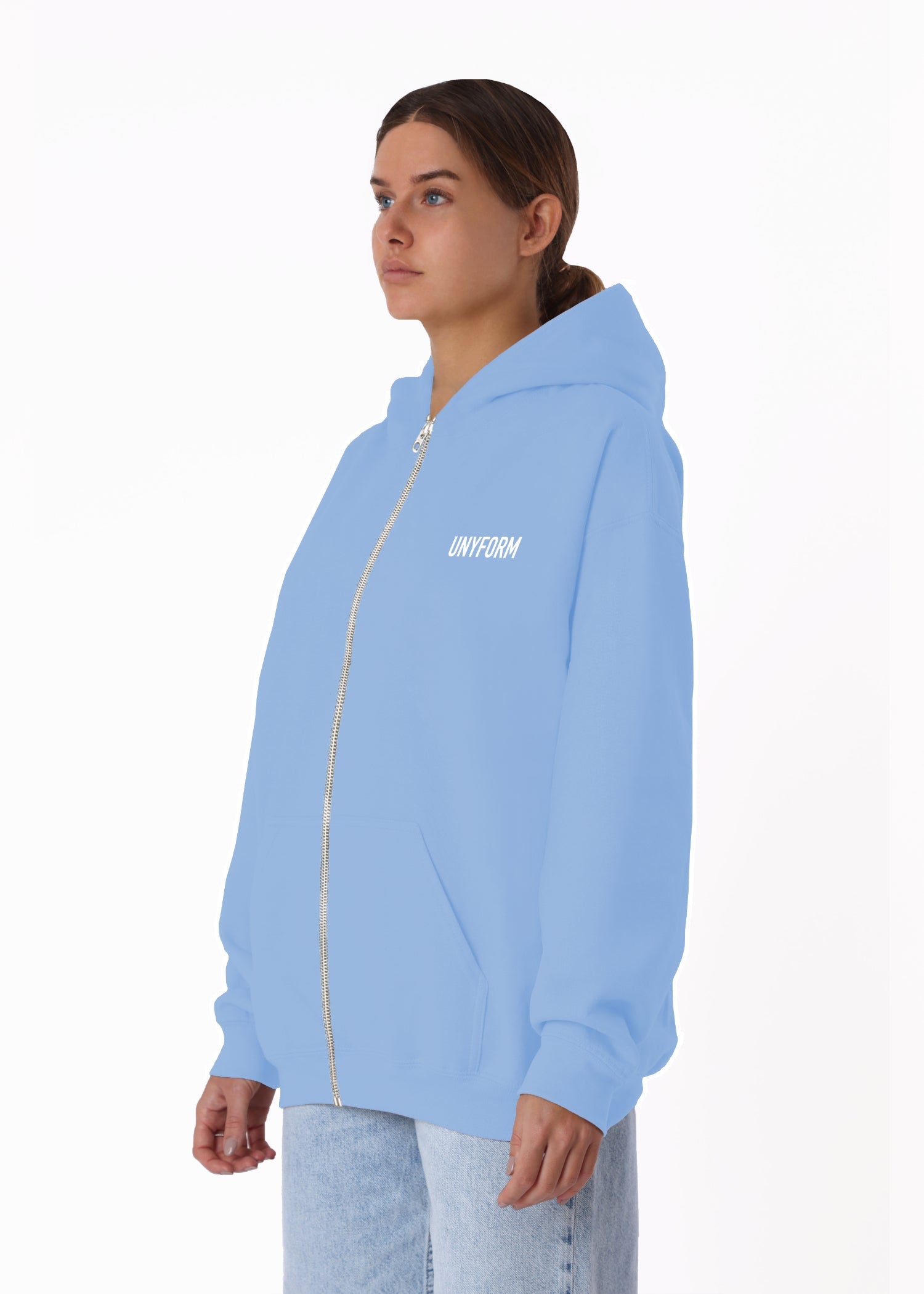 BASIC ZIP BLUE