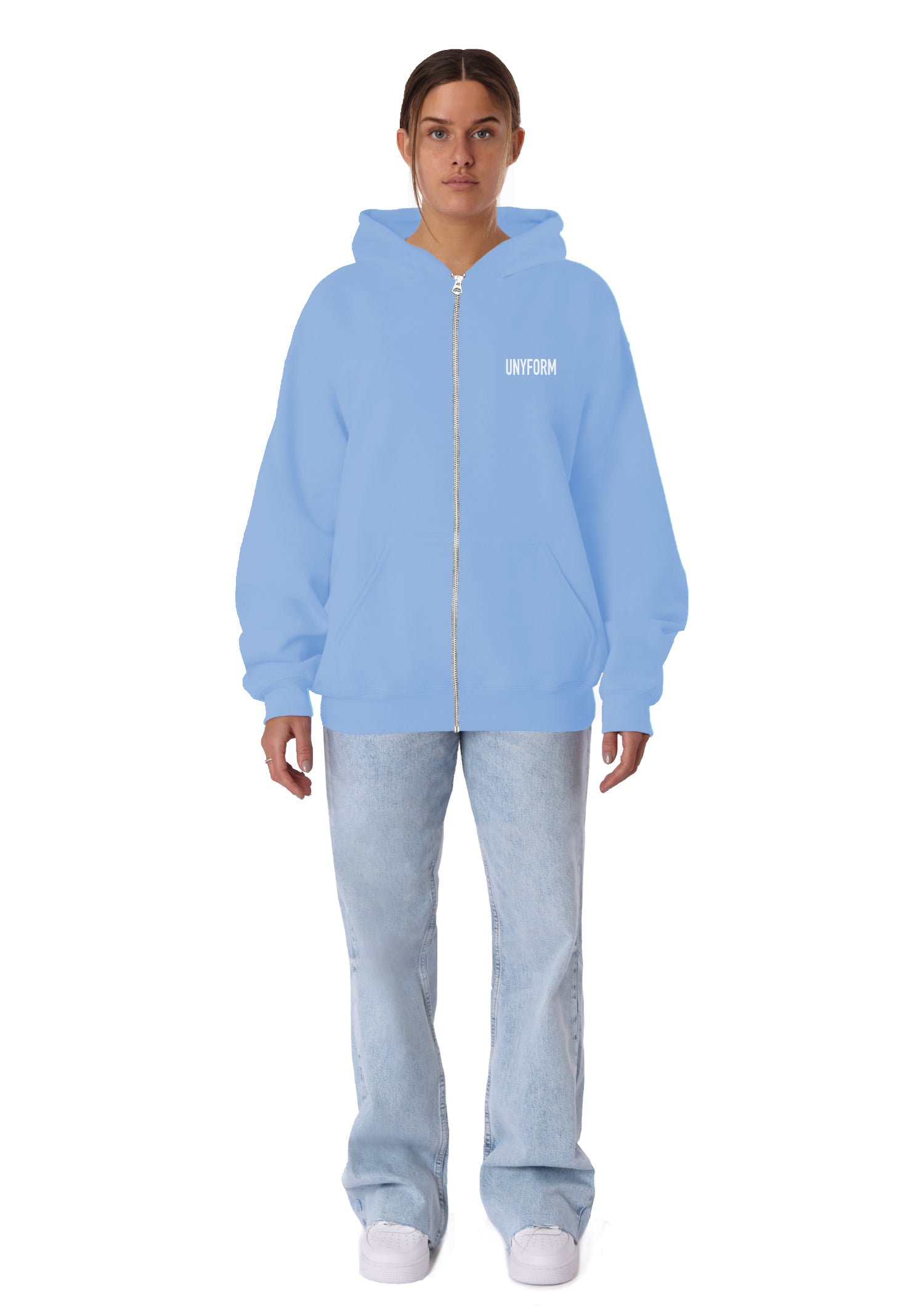 BASIC ZIP BLUE